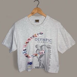 Rare Vintage Y2K Olympic Tradition Made In Australia T-Shirt